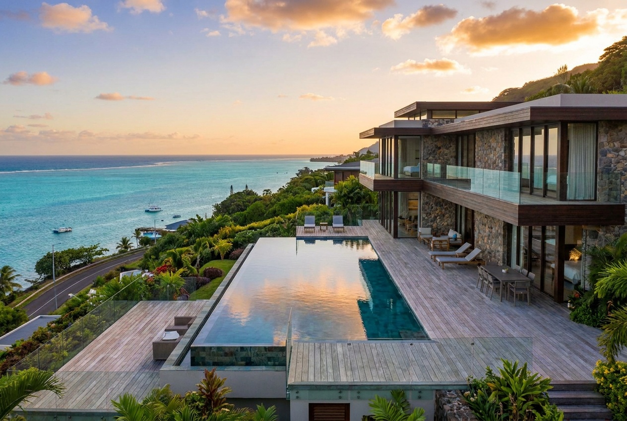 Propriété de prestige panoramique à Punaauia