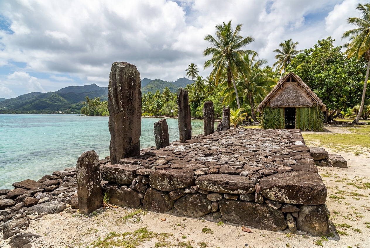 Croisière marae Taputapuatea — Raiatea