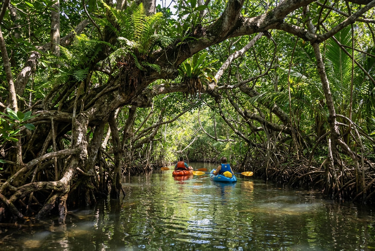 Kayak rivière Faaroa photo 2