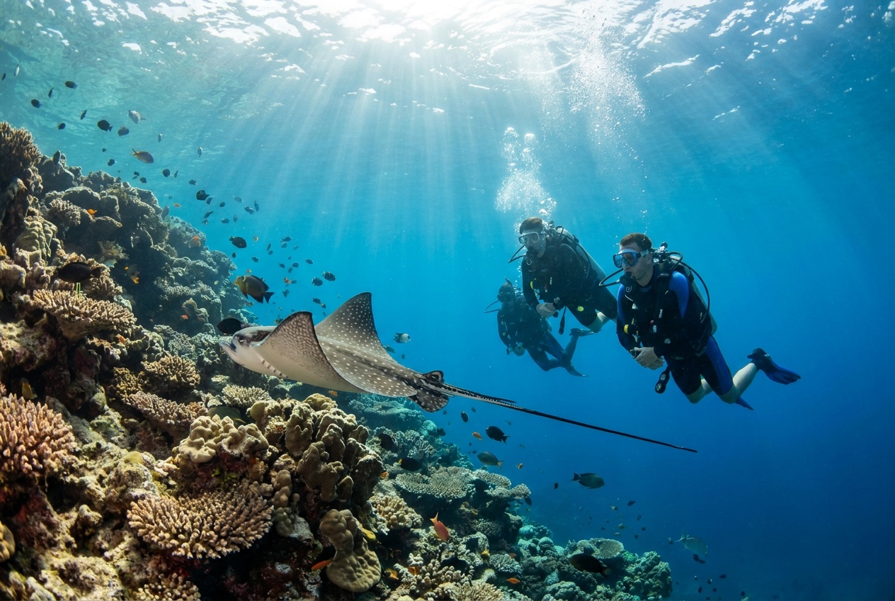 Plongée passe Teavapiti — Raiatea