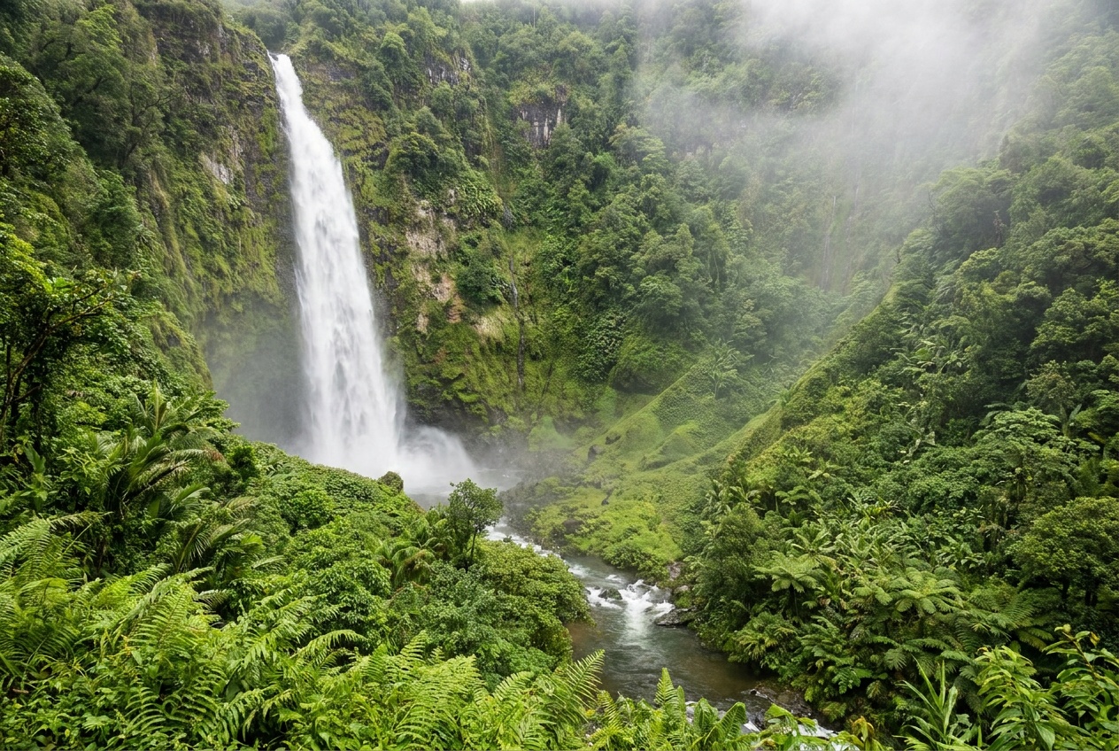 Randonnée Fautaua & cascade — Tahiti