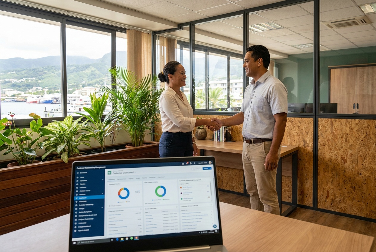 Illustration du module Clients / CRM