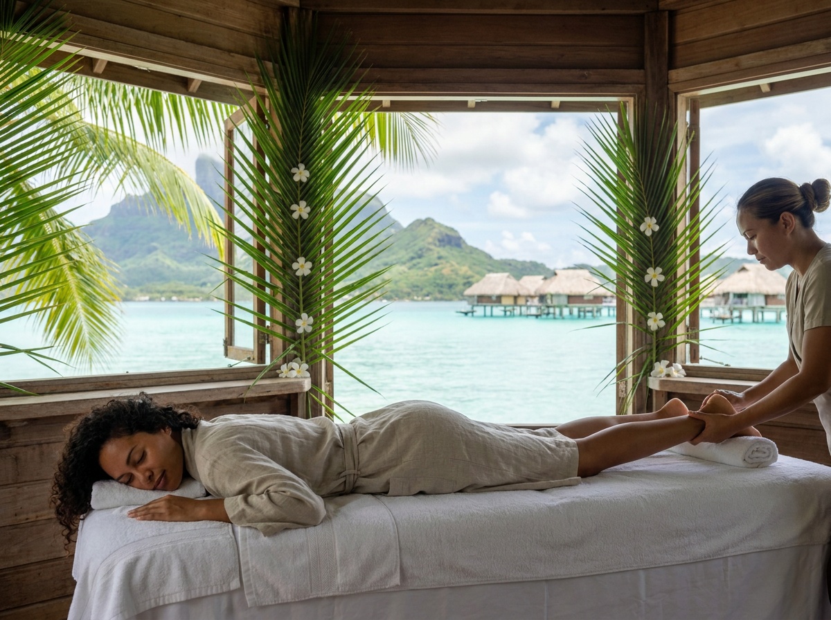 Pause Lagon (massage + pieds)