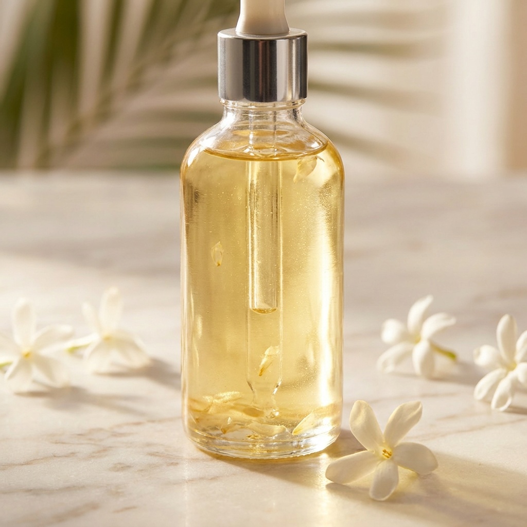 Huile sèche scintillante au monoï 50 ml