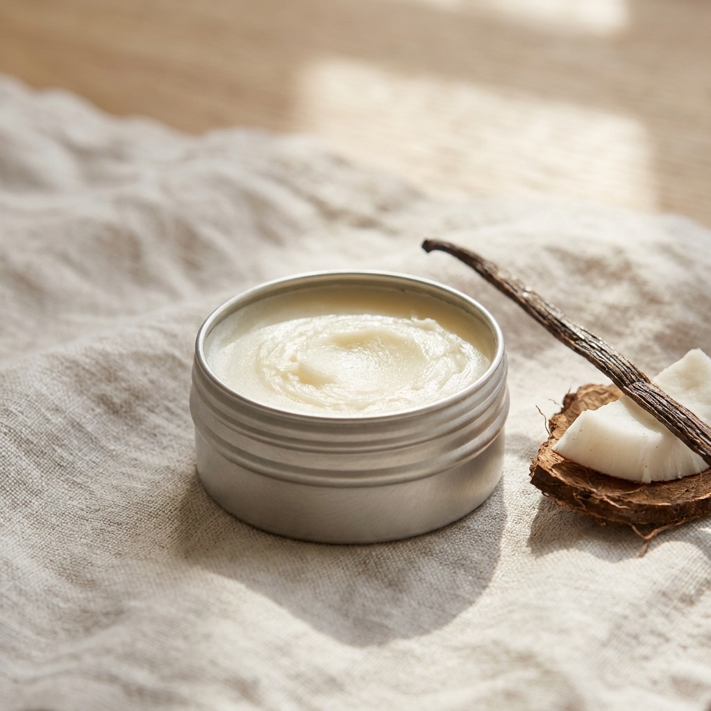 Baume à lèvres coco-vanille