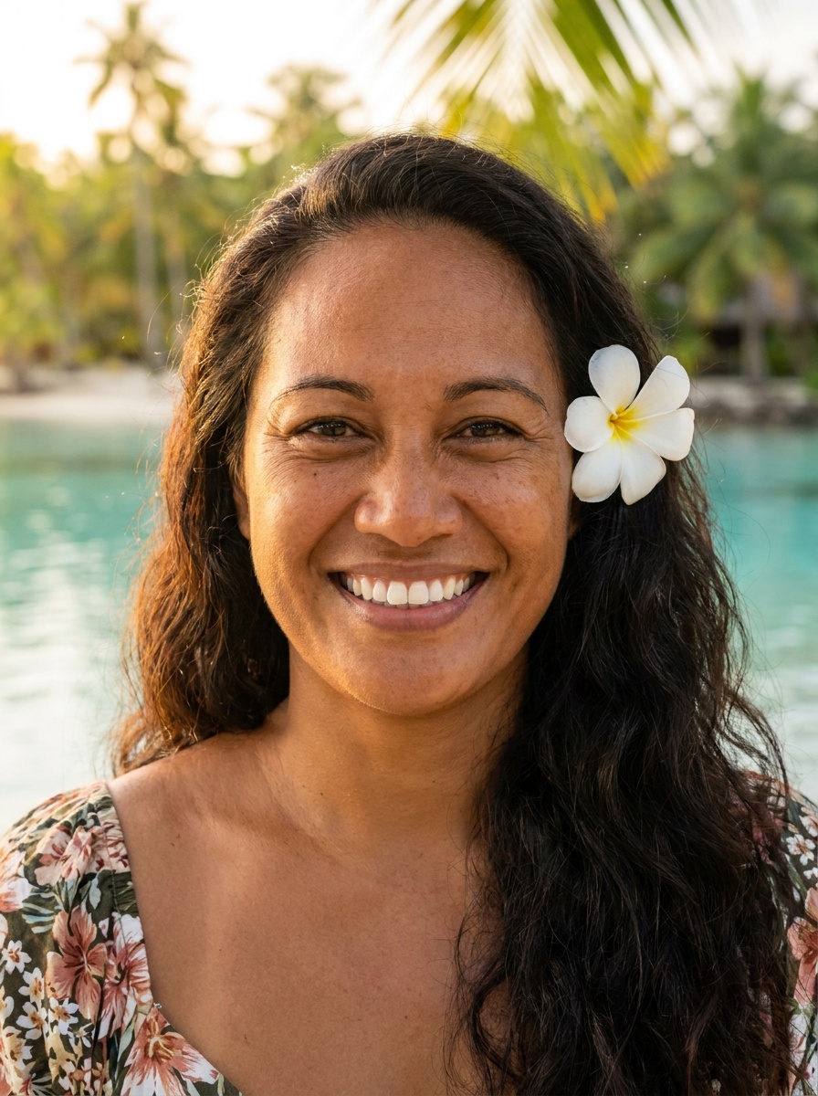 Patiente souriante après ses soins
