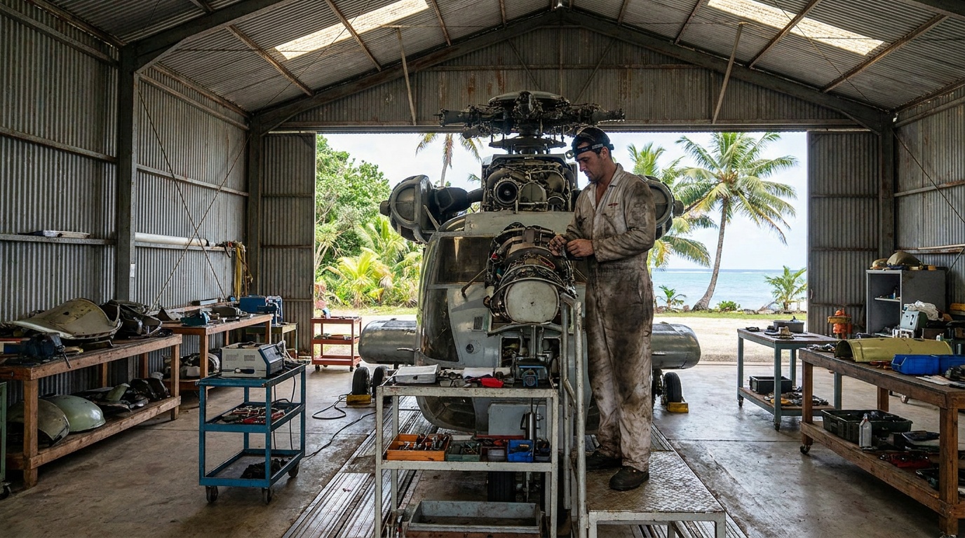 Fiabilisation de la maintenance hélico