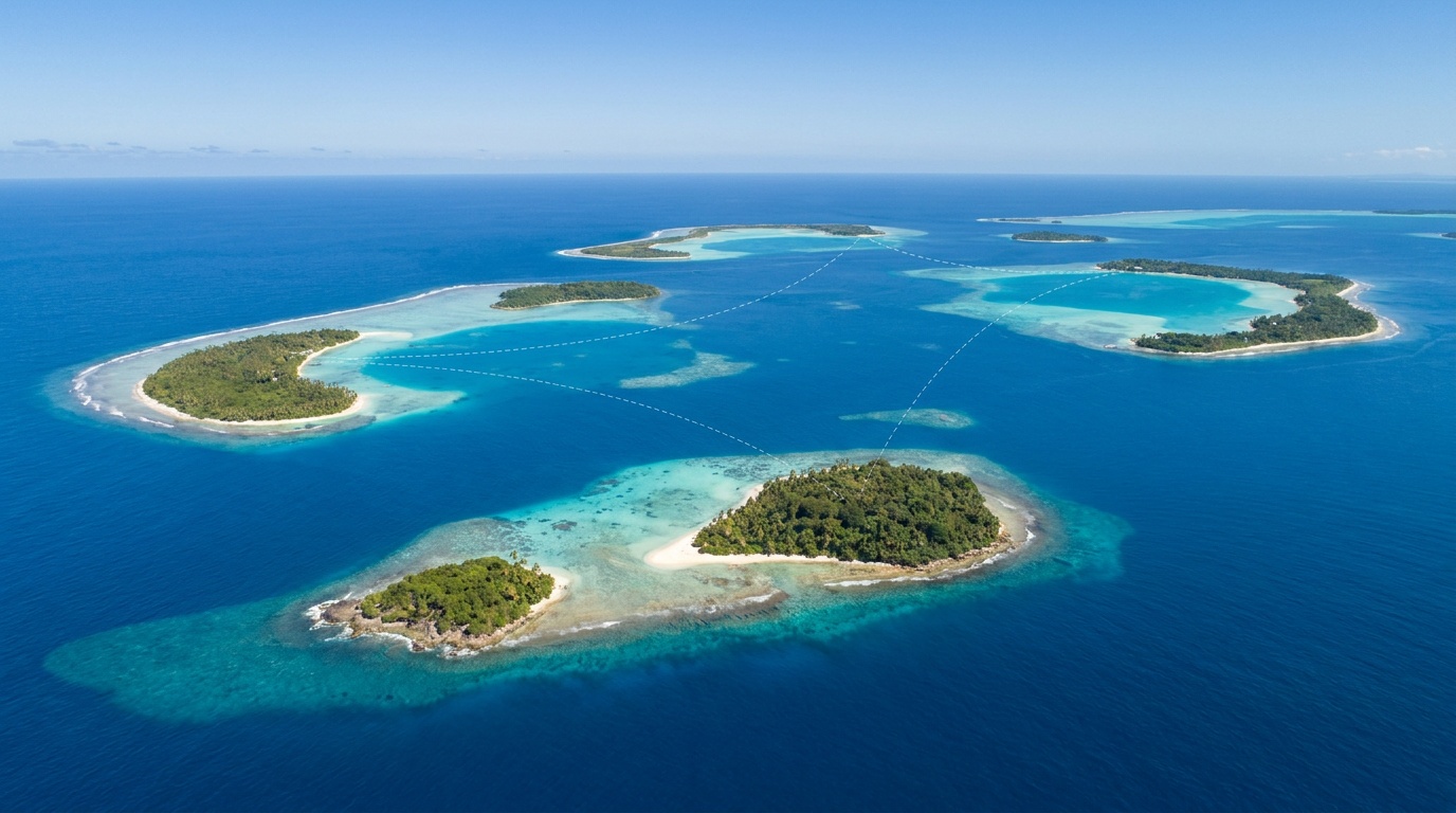 Étude d'optimisation du réseau inter-îles