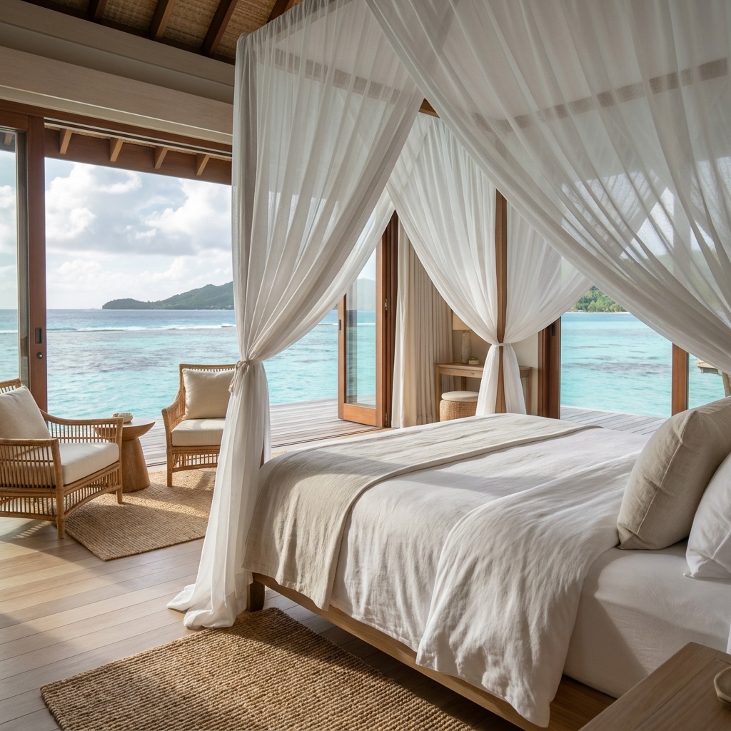 Chambre vue océan