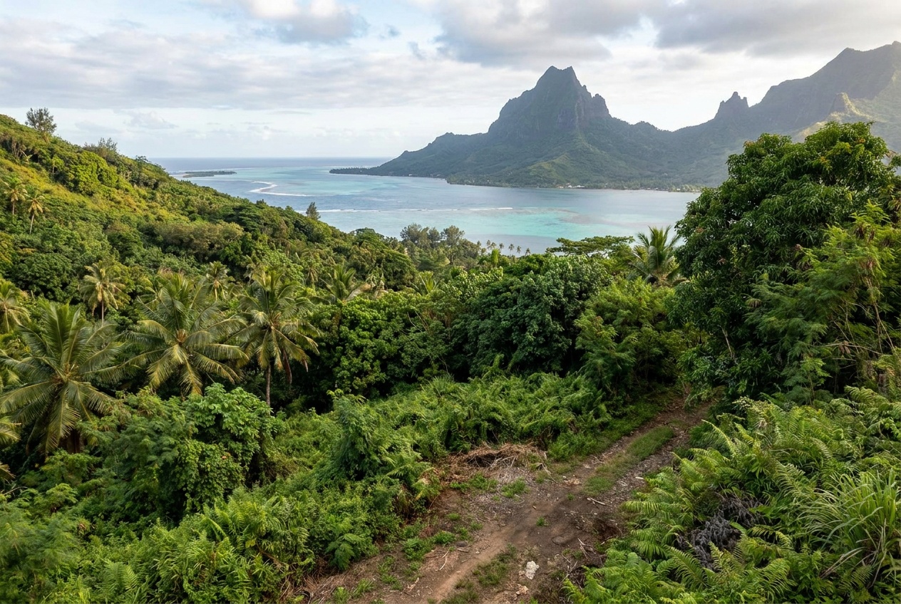 Acheter un terrain à Moorea : les vérifications indispensables