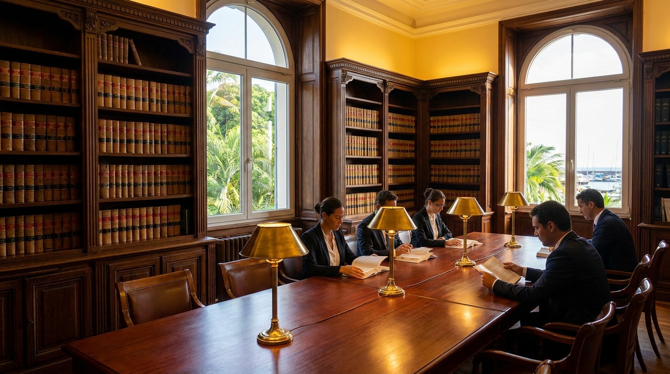 Bibliothèque de droit du cabinet Parau Tia