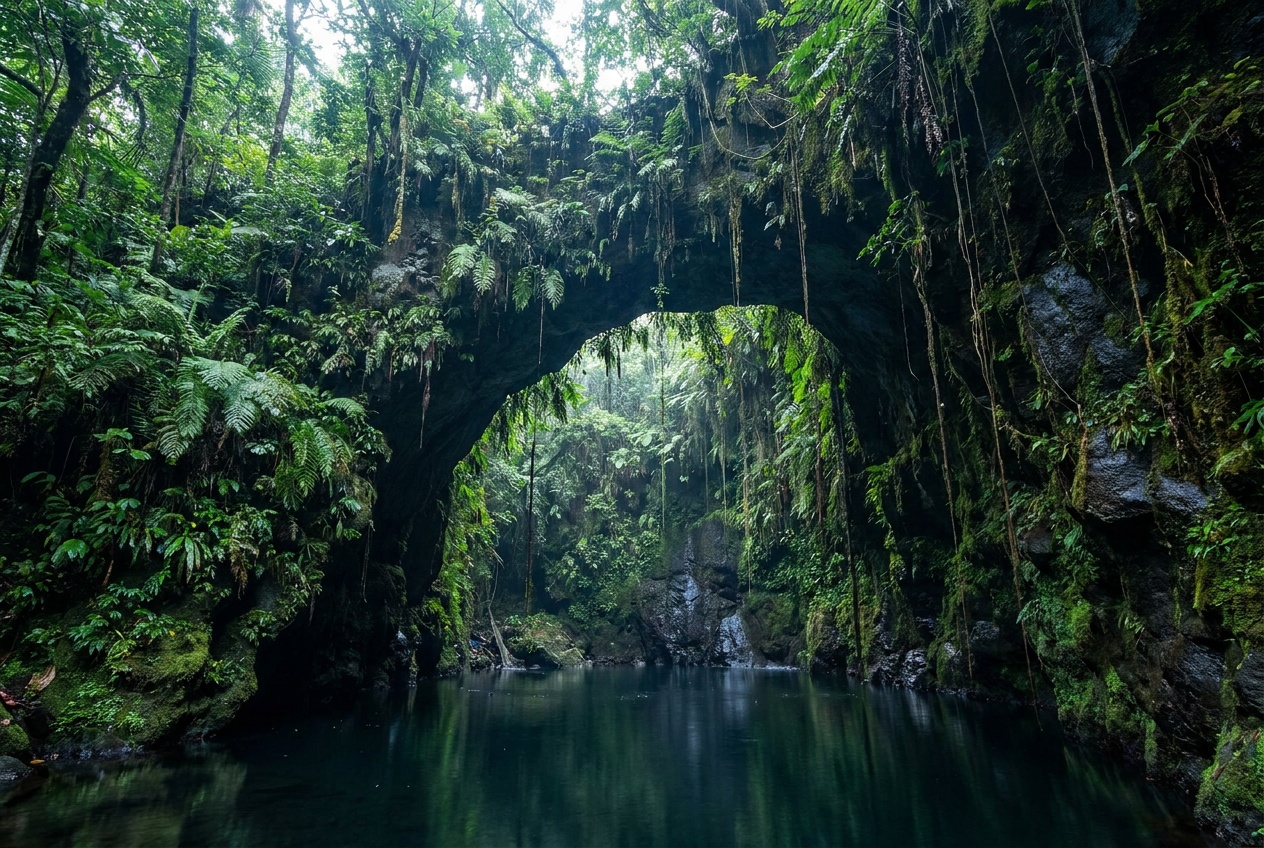 Jardins de Vaipahi & Grotte de Maraa