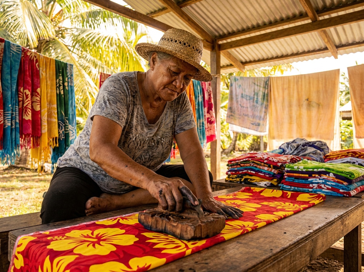 Artisanat de Vaimiti