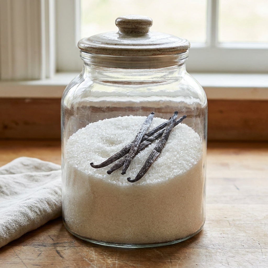 Sucre vanillé maison — 500 g