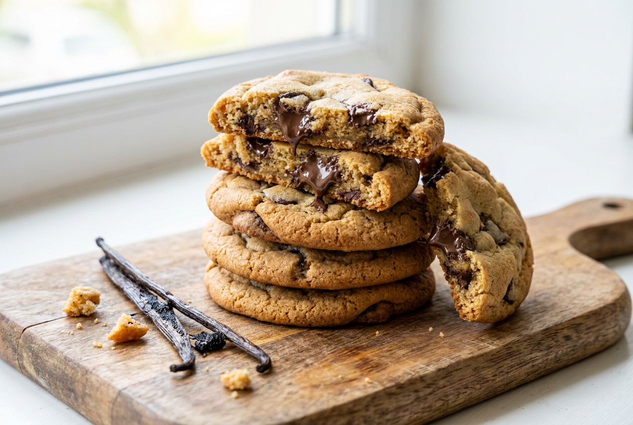 Cookies vanille & chocolat